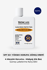 SPF 50+ Günlük Yüksek UV Korumalı Yüz Güneş Kremİ 150ML