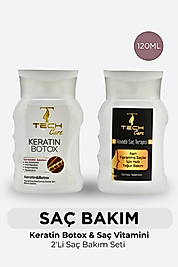 2'li Saç Bakım Seti Saç Botox - Saç Vitamin