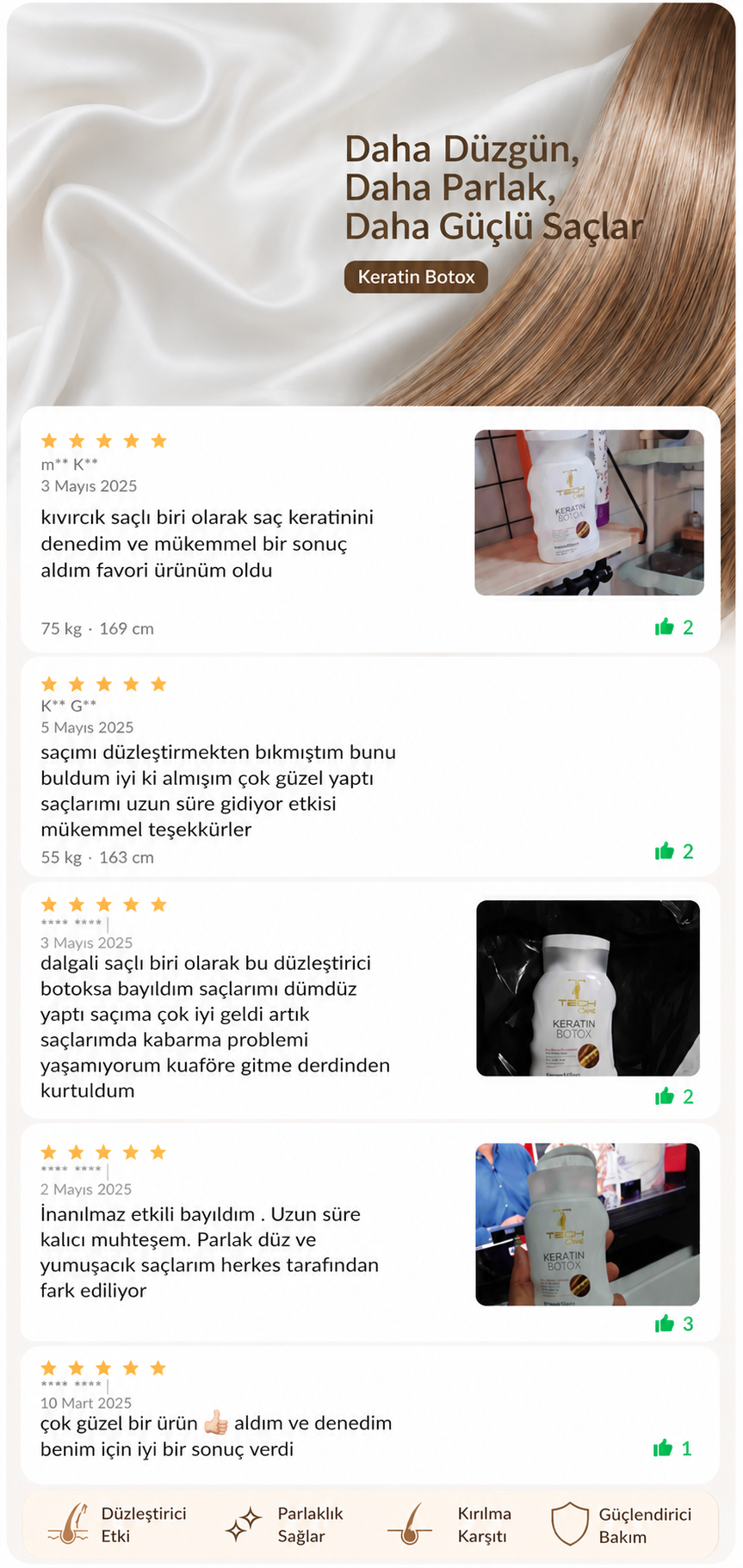 SAÇ KERATİN BOTOX 120Ml