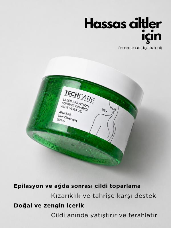 ALOE VERA JEL - EPİLASYON VE AĞDA SONRASI YOĞUN ONARICI BAKIM 300ML