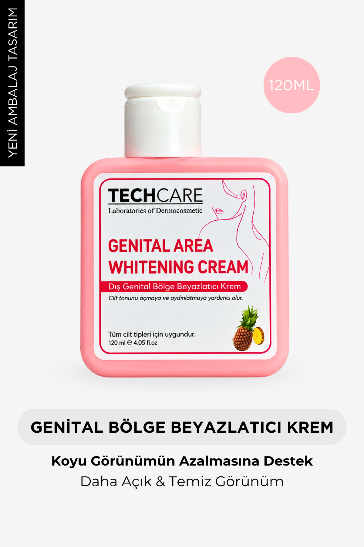 Dış Genital Bölge Beyazlatıcı Kararma Giderici Krem 120ML